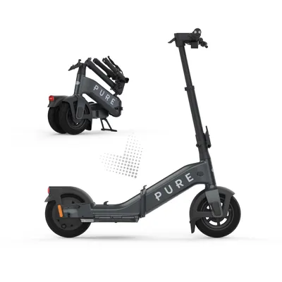 Imagen del producto de Pure Electric Advance Flex, alcance de 52 km, batería de iones de litio (Li-ion), 36 V, 9,5 Ah, autonomía de 5,75 horas, compatible con voltajes de 100 - 240 V