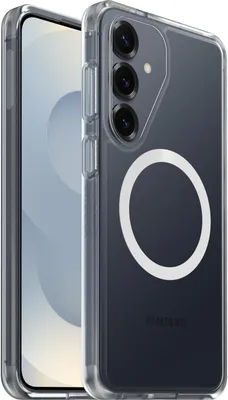 Immagine prodotto di Custodia trasparente Otterbox React per Samsung Galaxy S26, custodia MagSafe, custodia rigida, cover posteriore, resistente agli urti - Trasparente