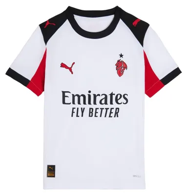 Produktbild von PUMA AC Mailand Trikot Away 2025/2026 Kids Weiß Weiss, 164 Kinder