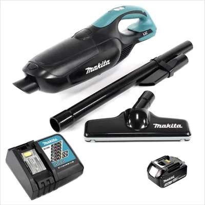 Produktbild von Makita DCL 182 RF1 B Akku Staubsauger 18 V Schwarz + 1x Akku 3,0 Ah + Ladegerät