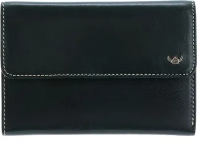 Produktbild von Golden Head Leder Geldbörse Venezia Ladies Purse Wallet Outside Zipped Compartment Green grün
