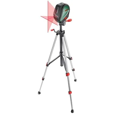 Zdjęcie produktu dla Bosch UniversalLevel 3 Set, 10 m, 0,5 mm/m, 3°, Poziomy/Pionowy, Czerwony, Niwelator liniowy/poziomowy