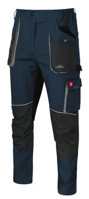 Obrázek produktu pro Pracovní oděv Art.Mas Classic Stretch Slim Tmavě modré montérky kalhoty vel. 48