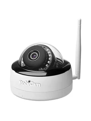 Productafbeelding van RobiCam, domecamera, vandalschadebestendig, 5MP, Ultra HD, WiFi, microSD-slot, tweewegaudio, model 6612, beveiligingscamera