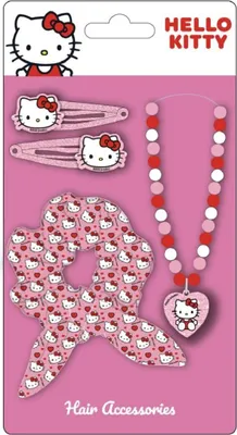 Produktbild von Hello Kitty Accessoires-Set – Kinderschmuck & Haarzubehör im Set