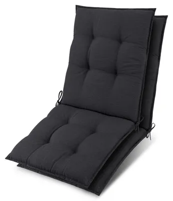 Produktbild von Beautissu 2er Set Niedriglehner Auflage Sun-NL 100x50x8cm Anthrazit