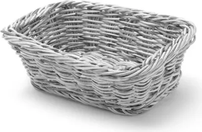 Produktbild von HENDI Brotkorb 190x120x60 mm grau PP