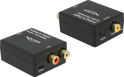 Produktbild von DeLOCK 63468, Micro-USB B, 16 Bit / 96 kHz, 44 mm, 63 mm, 23 mm