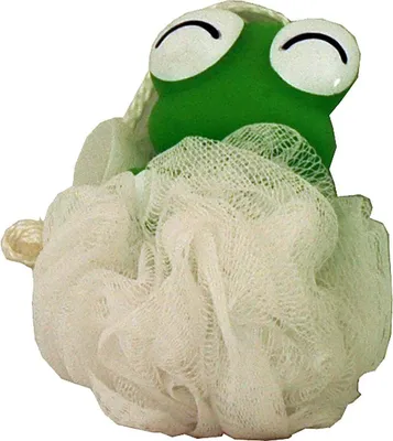 Produktbild von Spirella Duschblume "Rana" mit Frosch-Design, Kunststoff grün