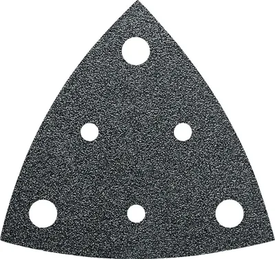 Produktbild von FEIN Schleifblätter, gelocht, Kantenlänge 80 mm, Korn 36, 50 Stk.