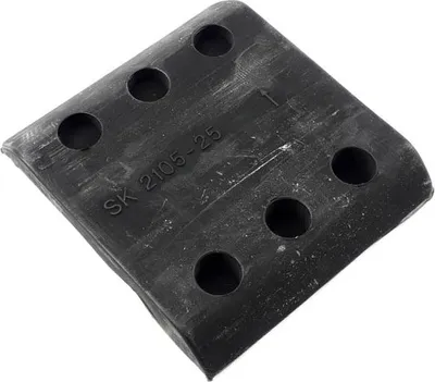 Produktbild von Gummipuffer / Jost Hufeisenkupplung Distanzstück | SK2105-25 | 105 x 114 x 16 mm
