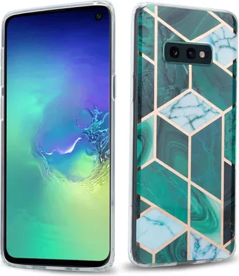 Produktbild von Cadorabo Schutzhülle für Samsung Galaxy S10 4G Hülle in Grün TPU Handyhülle Etui Case Cover