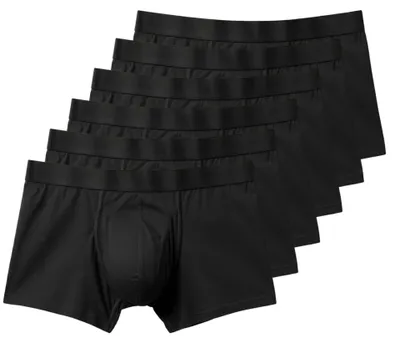Produktbild von Herren Baumwollboxershorts, 6 Stück, Bequem und Atmungsaktiv