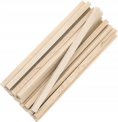 Obrázek produktu pro Kreativní tyčinky čtvercové 6mm 16ks