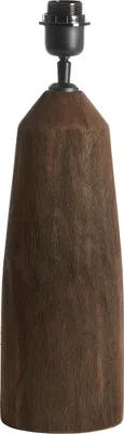 Productafbeelding van Tafel lamp - bruin - TRAPANI - hout - losse lamp - E27 - 7042064 - Light & Living