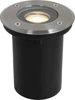 Produktbild von Moderner Außen Bodenstrahler aus Stahl 35 mm Verstellbar IP65 Delux