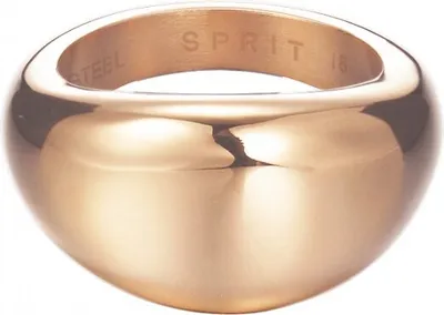 Produktbild von Esprit Damen Ring Edelstahl Rosé Organic ESRG12383C1, Ringgröße:57 (18.1 mm Ø)