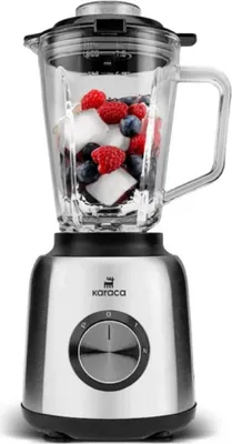 Produktbild von Karaca Inox 1,5 L Glasbehälter Inox Smoothie Blender Standmixer