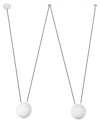 Zdjęcie produktu dla Lampa wisząca MINE SPACE 2 światła biała