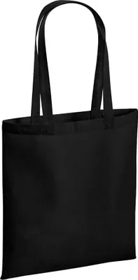 Immagine prodotto di Westford Mill - Borsa in cotone riciclato PC4970 (taglia unica) (nero)