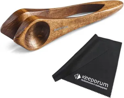 Image de Heritage Musical Spoons Cuillère à musique medium Marron avec tissu