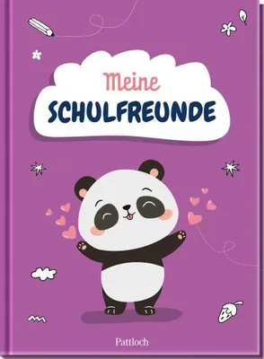 Produktbild von Freundebuch mit Tiermotiven, Gemeinschaftsseiten und kreativen Aufgaben