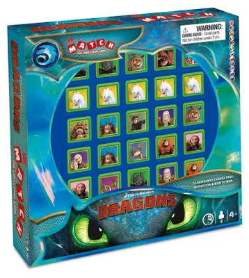 Produktbild von MATCH Dragons - Drachenzähmen leicht gemacht Würfelspiel Kinderspiel Spiel
