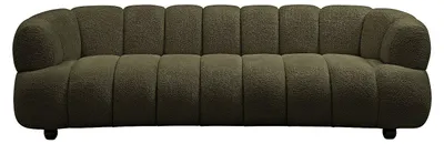 Produktbild von Sofa 4-Sitzer aus Bouclé-Stoff in Grün COLIANI