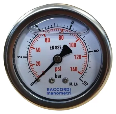 Produktbild von Hinteres Manometer 10 bar MG3-63 Gewinde 1/4"