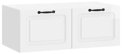 Obrázek produktu pro Maison Exclusive – Nástěnná skříňka pod televizi, lesklá bílá, 78,5 x 41 x 30 cm