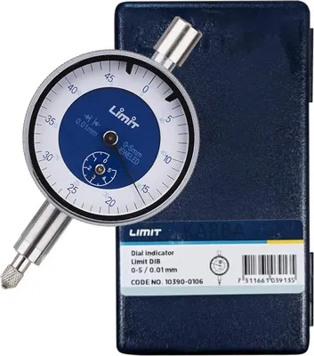 Zdjęcie produktu dla Czujnik Zegarowy 0-5 Mm, 0.01 Mm