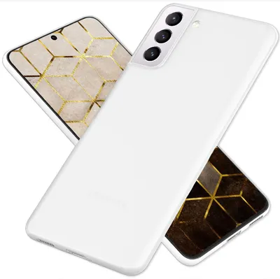 Obrázok produktu pre Pre Samsung Galaxy S22 Plus - Extra tenké tvrdé puzdro Ultra Slim obal na mobilný telefón White Transparent