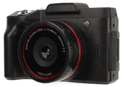 Zdjęcie produktu dla Aparat cyfrowy 1080p, 16 MP, HD, odchylany ekran TFT 2,4 cala, gwint 1/4 cala, 16-krotny zoom cyfrowy – kompaktowy aparat fotograficzny dla dzieci i młodzieży