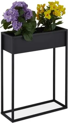 Produktbild von Blumenständer aus schwarzem Metall
