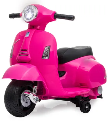 Obrázek produktu pro Jamara Ride-on Vespa Mini, 1,6 rok/roky, 4 kolo/kola, Černá, Růžová, Nutné baterie