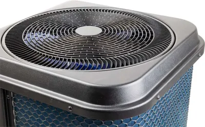 Productafbeelding van W'eau Pool warmtepomp, verticale uitvoering, full inverter, 6 kW, zwart, met app-bediening