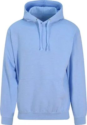 Produktbild von Just Hoods JH017 | Herren Sweat Surf Hoodie - Melierter Stoff - Farbe: Surf Blue - Größe: M