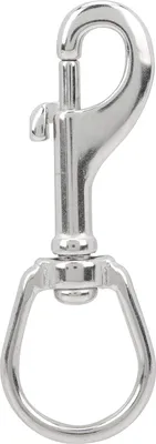 Obrázok produktu pre Otočný karabínový háčik z nehrdzavejúcej ocele 316, s jednou hlavou, pre outdoorové aktivity, potápačská pracka, 80 mm