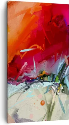 Produktbild von Bild auf Leinwand - Leinwandbild - Abstraktion modern - 45x80cm - Wand Bild - Wanddeko - Wandbilder - Leinwanddruck - Bilder - Kunstdruck - Wanddekoration - Leinwand bilder - Wandkunst - PA45x80-4036