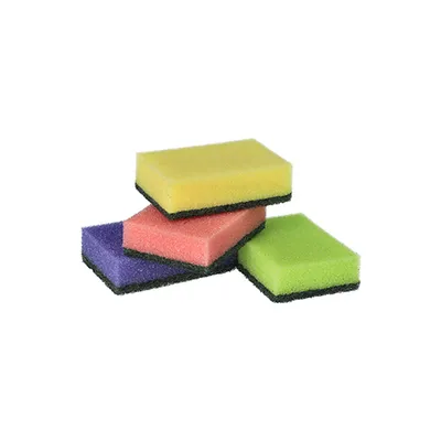 Obrázok produktu pre Čistič hrncov, špongia 2 cm x 7,5 cm x 5 cm rôzne farby