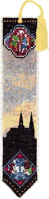 Produktbild von Lesezeichen-Set "Catedral" zum Sticken, "Le Bonheur des Dames", Kreuzstich, 5x20 cm