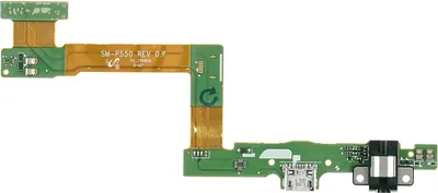 Produktbild von Ladebuchse für Samsung Galaxy Tab A 9.7 (SM-P550) microUSB Flexkabel Kopfhöreranschluss, Menü-Tasten Elektronik Ladeanschluss Lade Eingang
