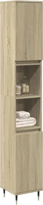 Obrázok produktu pre Maison Exclusive - Kúpeľňová skrinka Sonoma dub 30x30x190 cm drevený materiál