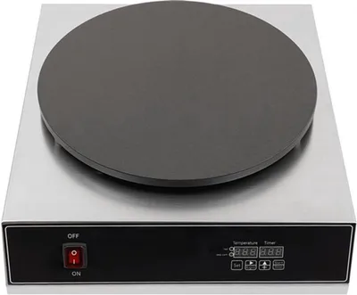 Immagine prodotto di Macchina per crêpes e pancake elettrica - 2800W, con rivestimento antiaderente e display digitale