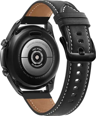 Produktbild von Armband 22mm für Samsung Galaxy Gear S3 / Gear 2 in Schwarz Huawei Watch GT Watch 2 Pro Ticwatch Pro Pepple Time