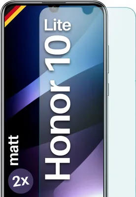 Produktbild von SCHUTZFOLIE FÜR HUAWEI HONOR 10 LITE - MATTES GLAS, Stückzahl:2er Set
