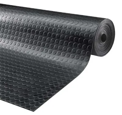Obrázek produktu pro Gumová průmyslová rohož FLOMA RR30 (penízky) - 10 m x 180 cm x 0,35 cm
