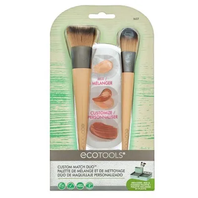 Obrázok produktu pre EcoTools Custom Match Duo štetec na tekutý make-up
