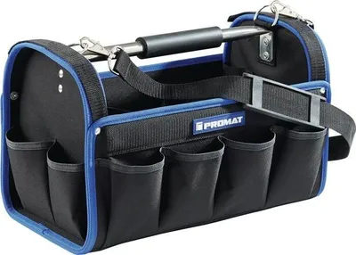 Produktbild von Werkzeugtasche B400xT250xH200mm Nyl.PROMAT