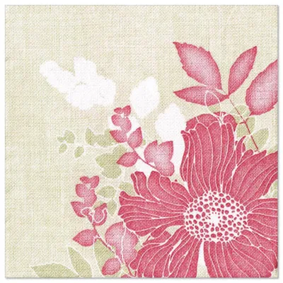 Produktbild von PAPSTAR Servietten 1/4-Falz, 40x40 cm fuchsia, "ROYAL Collection" | Folie (50 Stück)